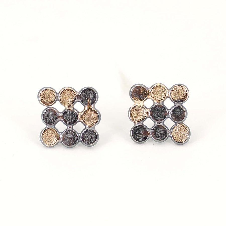 Nine Square Earrings