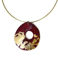 Red and Gold Pendant