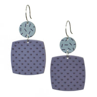 Dotted gray violet