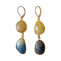 Sun & Sky Sapphire Earrings