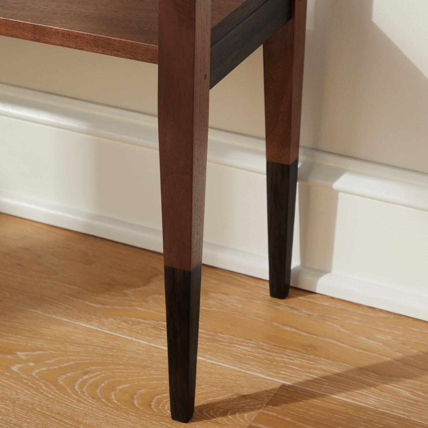 Wenge and Walnut Console Table