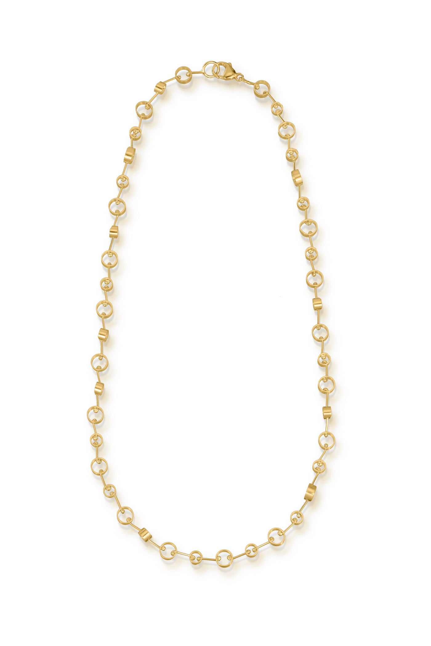 Gold Circles Necklace