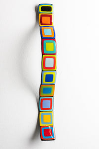 Carnival Story Pole Wall Wave With Colored Centers