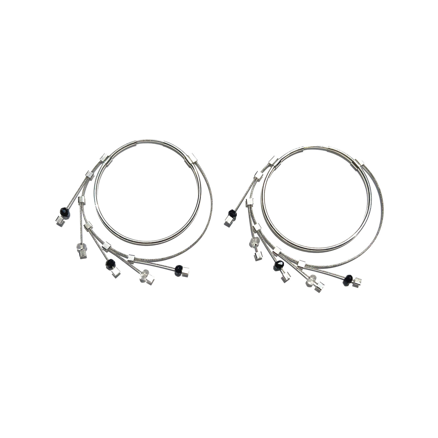 Silver, Quartz & Spinel
