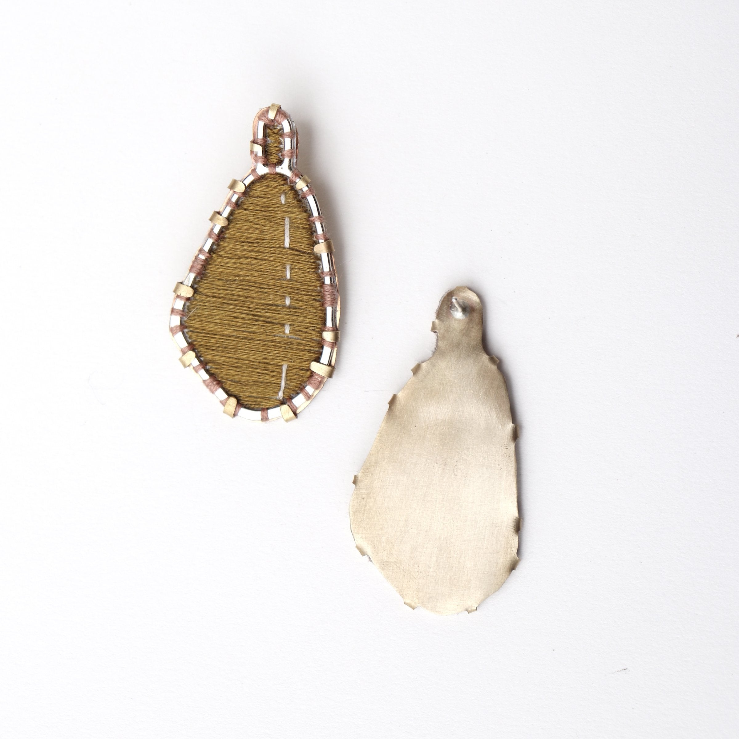 Embroidered Earrings II