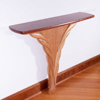 Slanted Tanigre Wings Hall Table