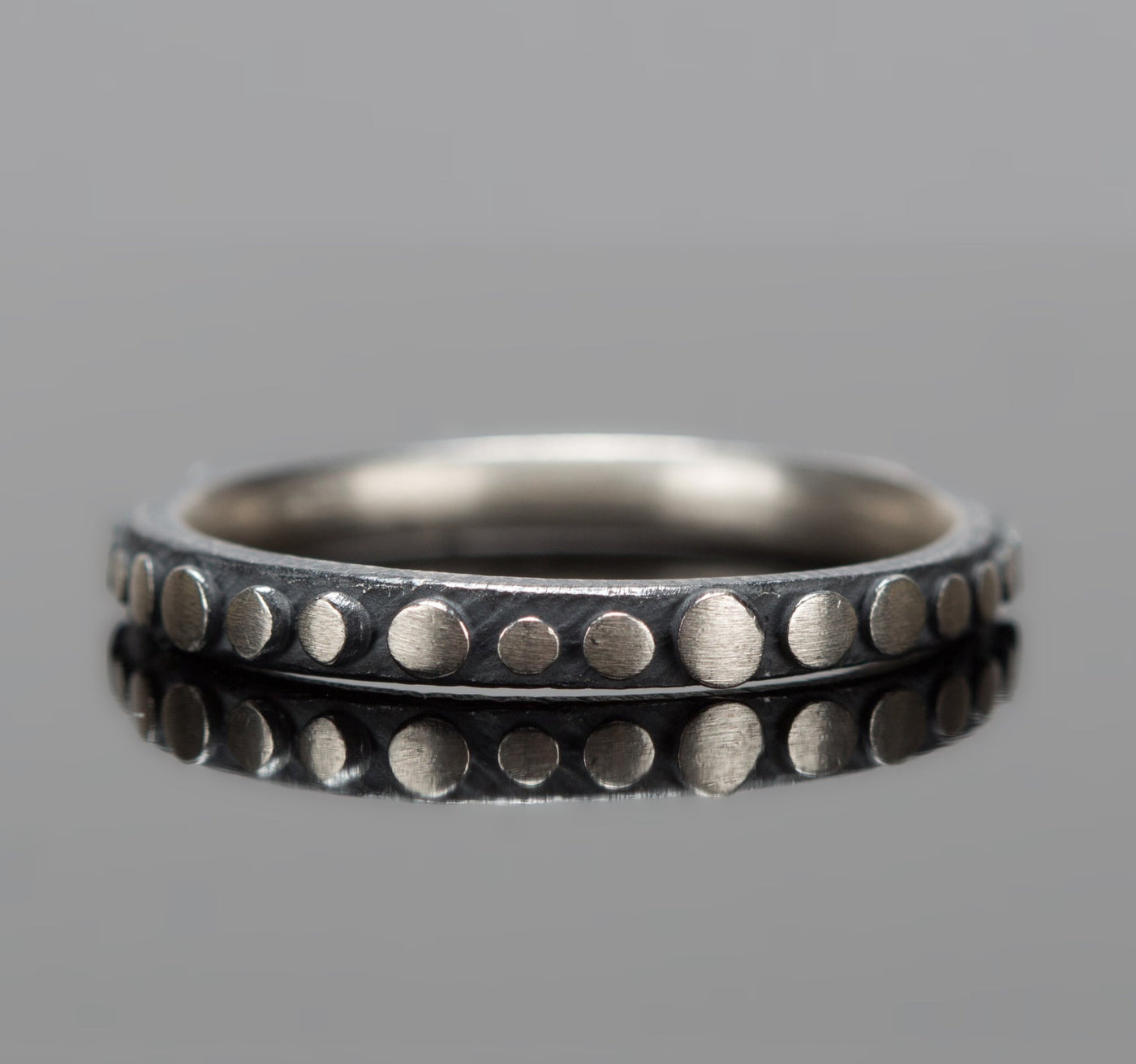 Skinny Disco Ring in silver