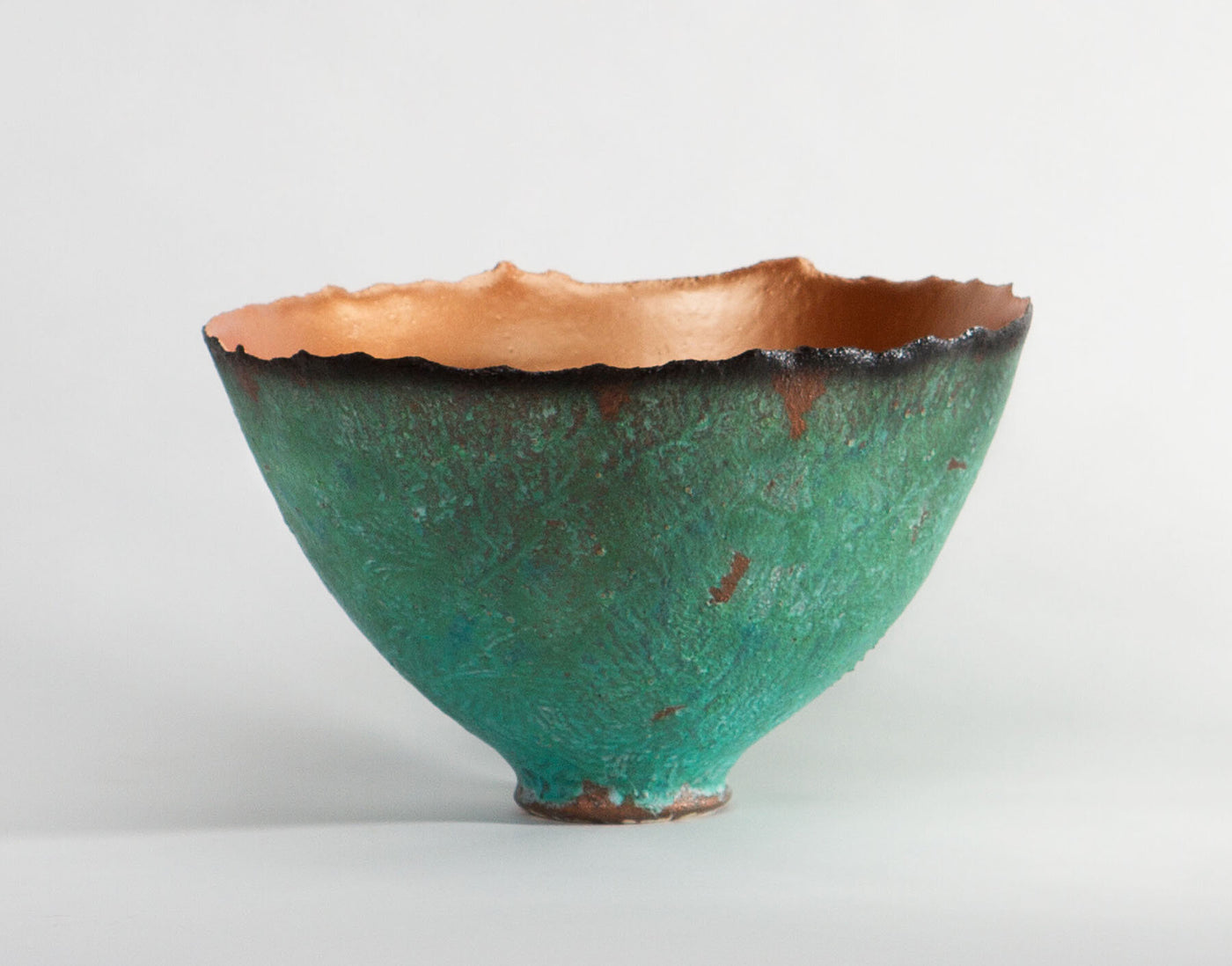 Copper Patina Prosperity Bowl