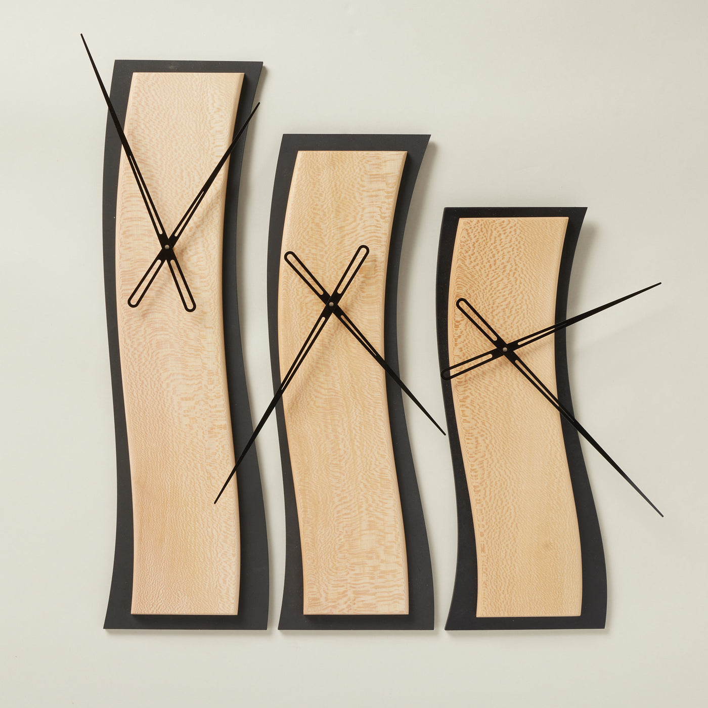 left to right: large, medium, small