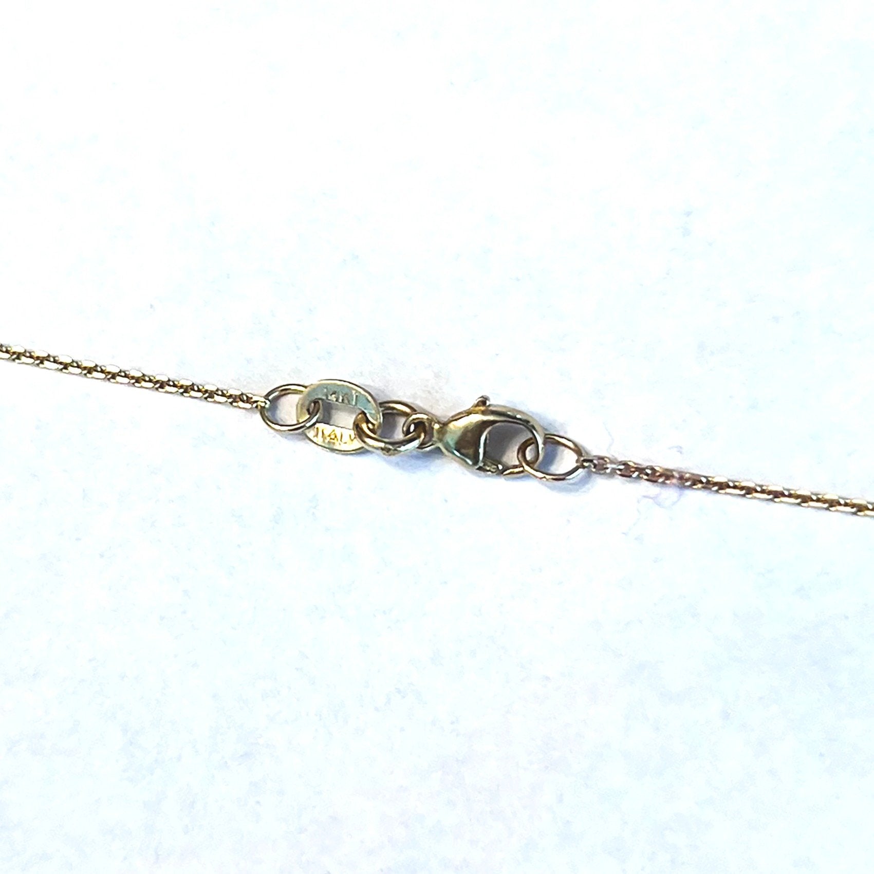 Textured Crescent Moon Necklace