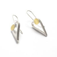 Dot Heart Earrings