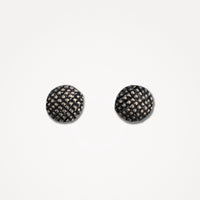 Honeycomb Sterling Silver Stud Earrings