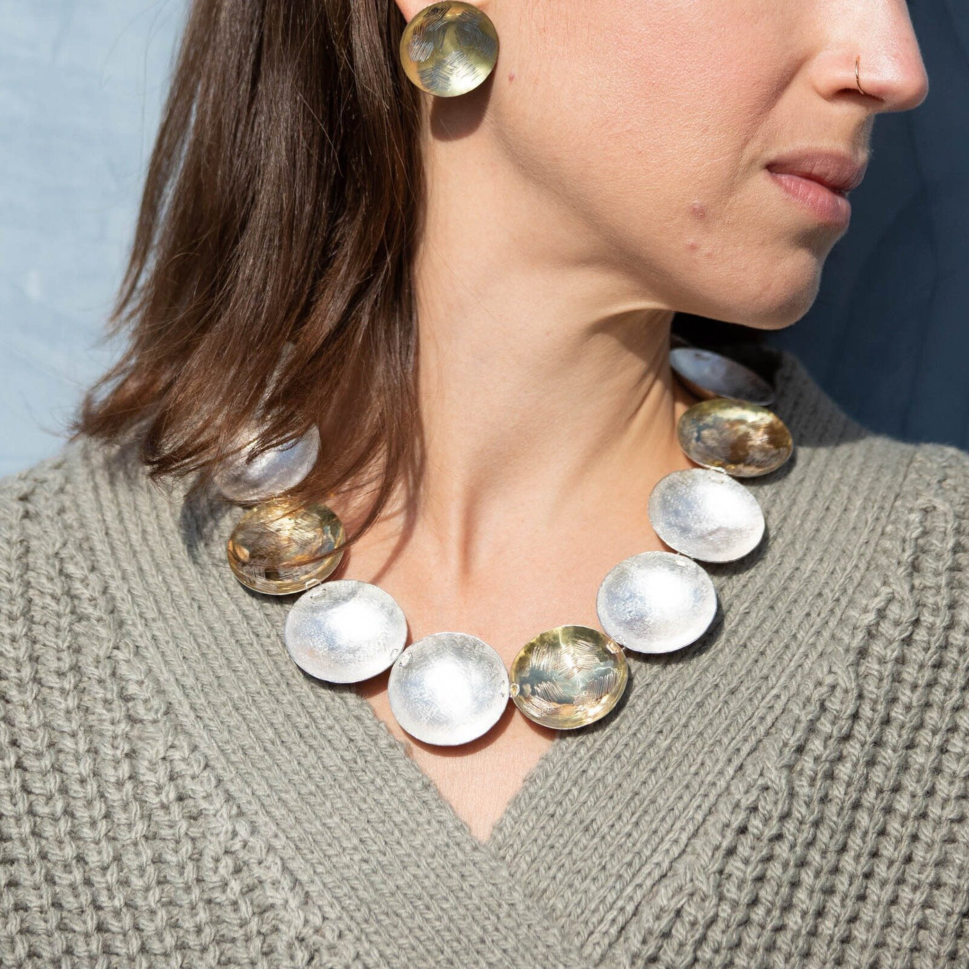 Moon in Orbit Necklace II