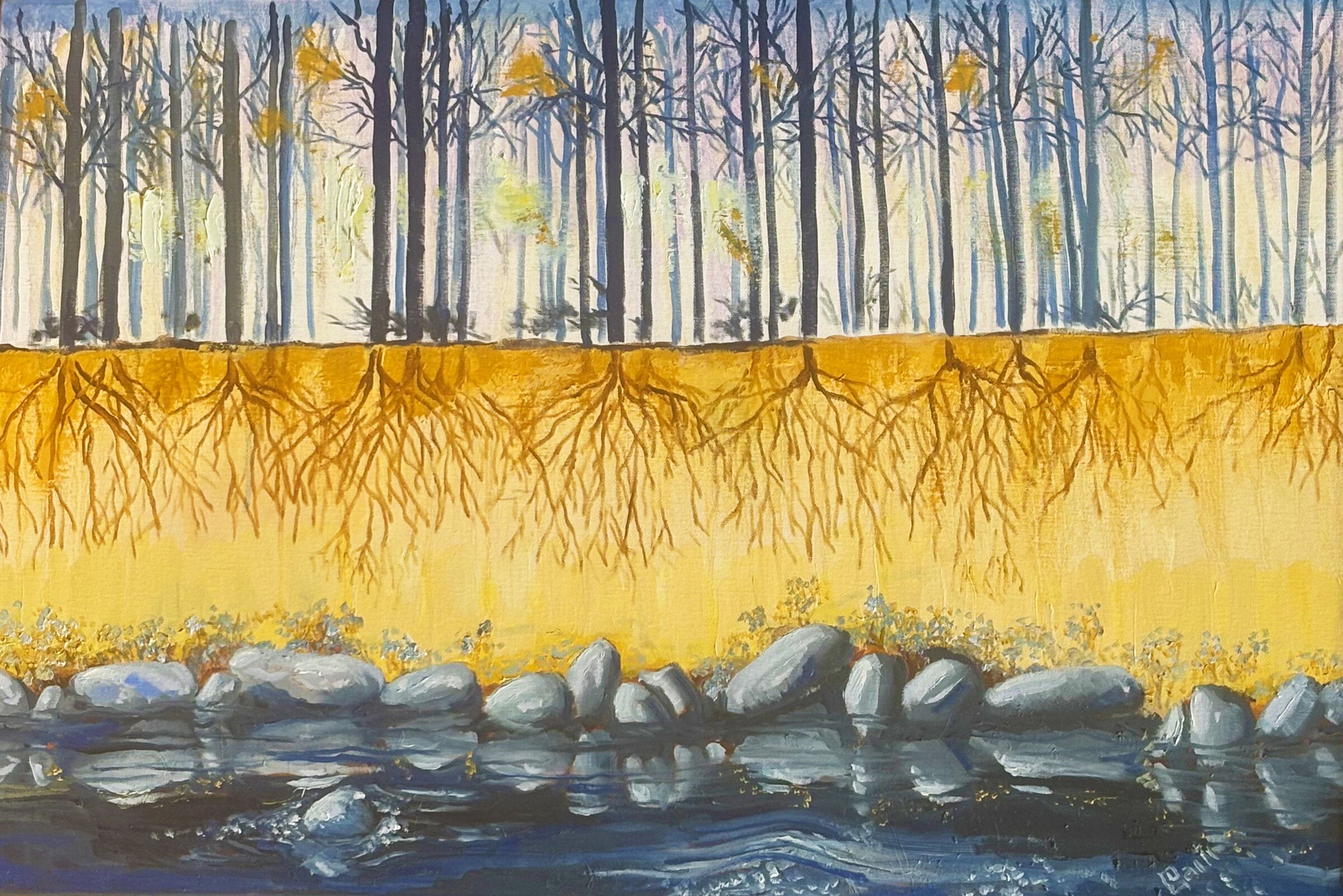 The Stream Neath the Roots