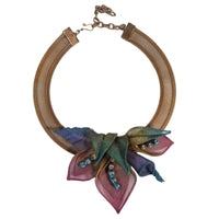 Gold with Coral, Rhapsody, Amethyst & Turquoise