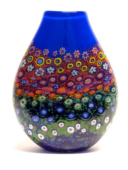 Lapiz Blue Garden Vase