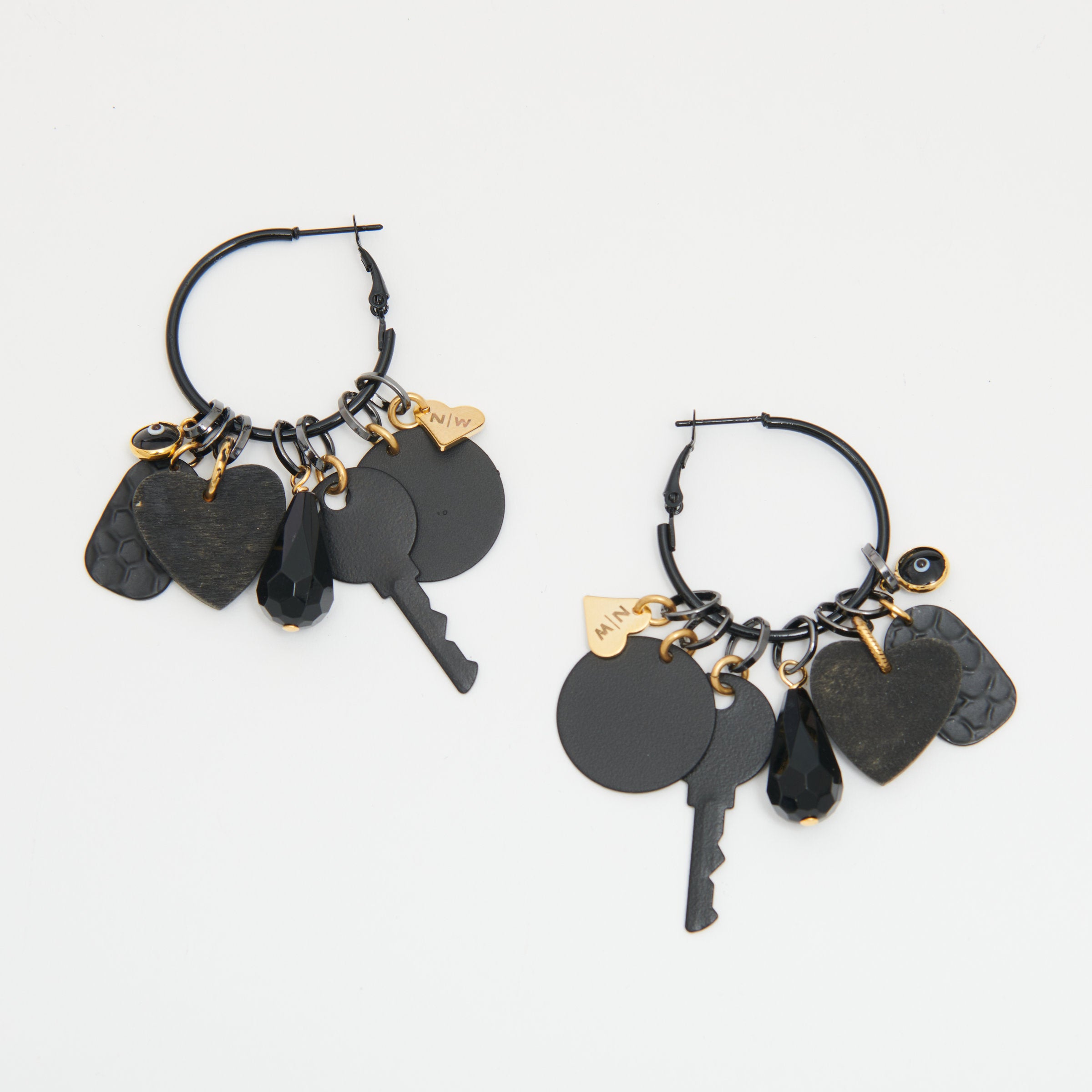 Lunar Hoop Earrings