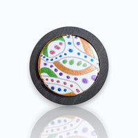 Color In Orbit Brooch