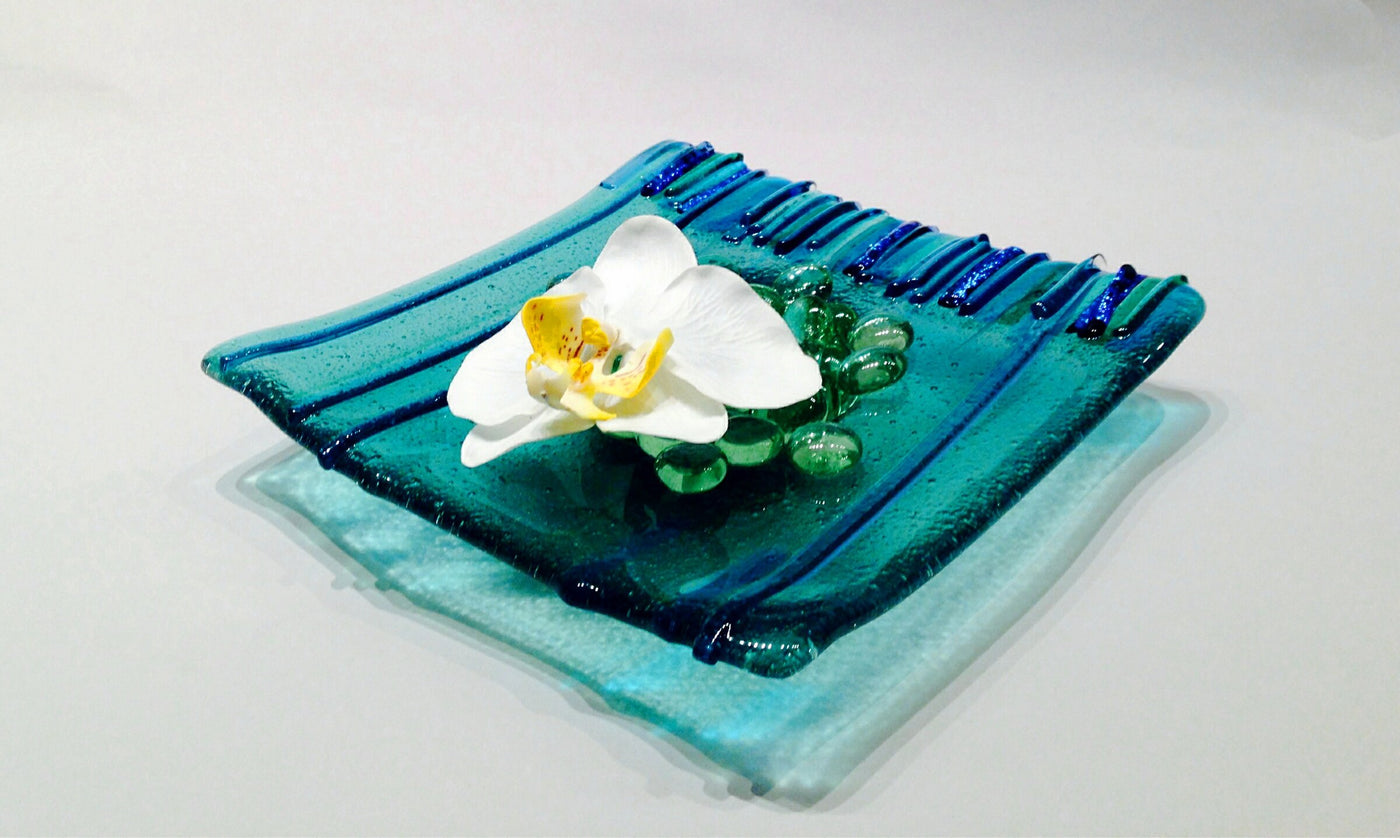 Ikebana Icicle Aqua I