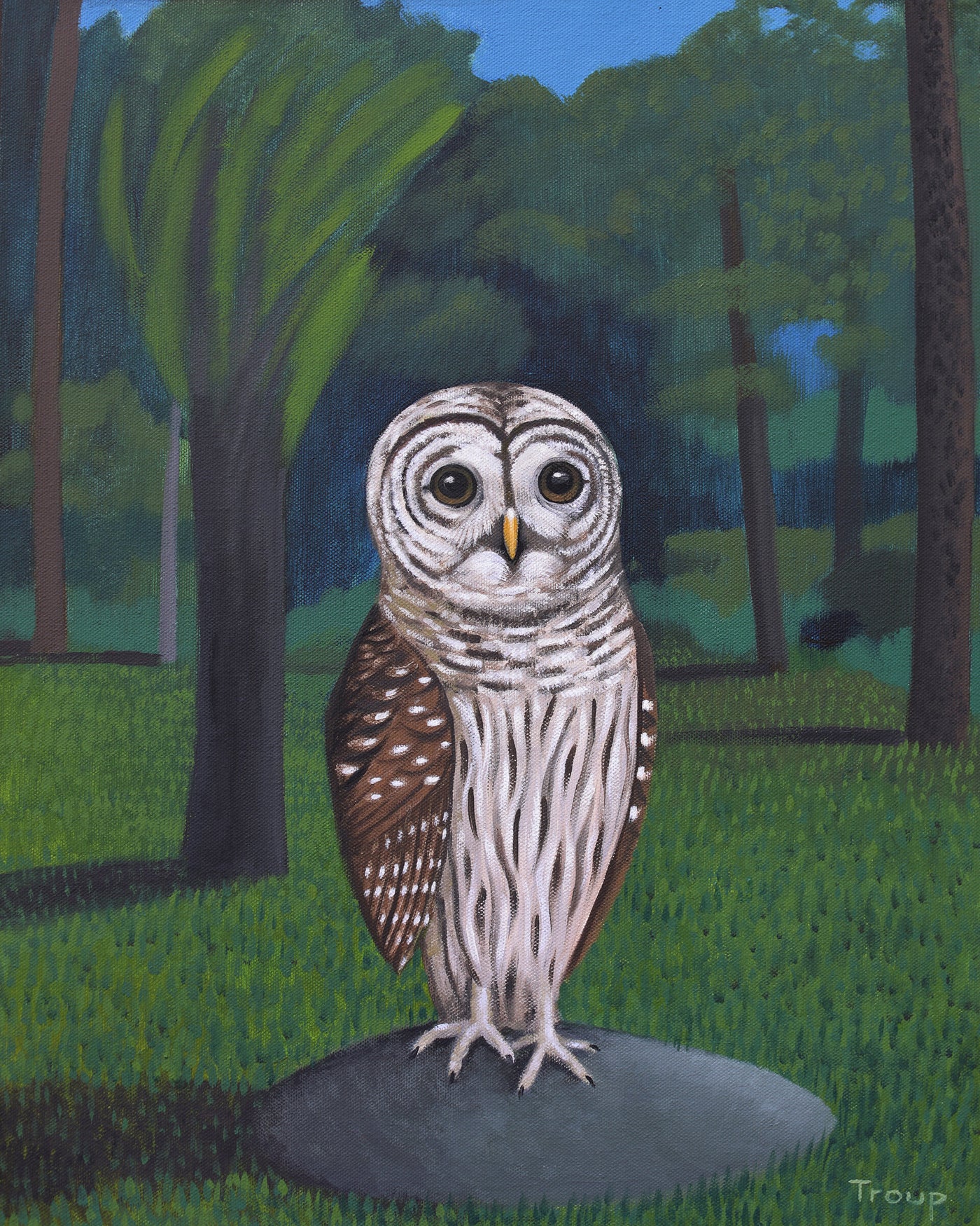 Standing Owl