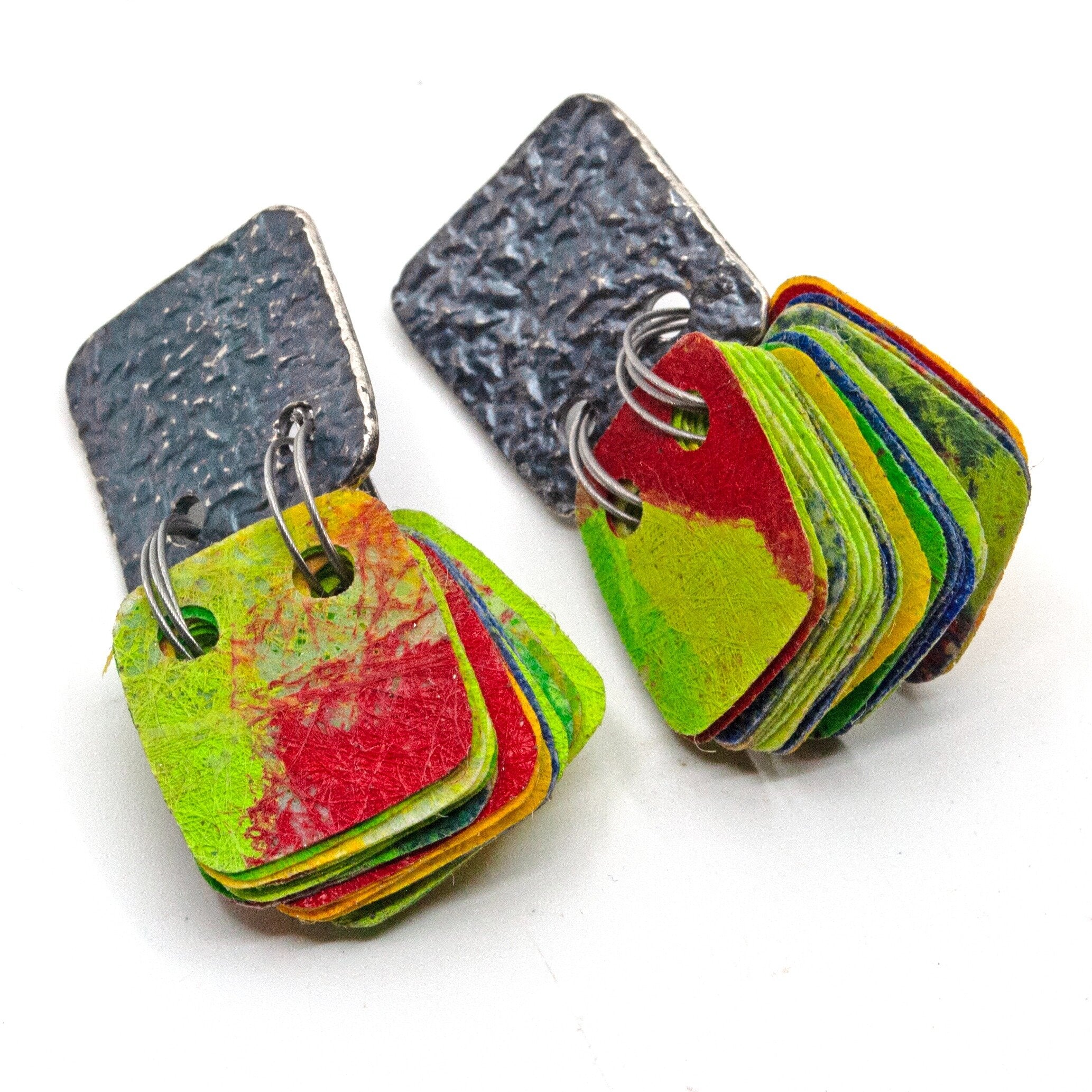 Tiny Book Earrings