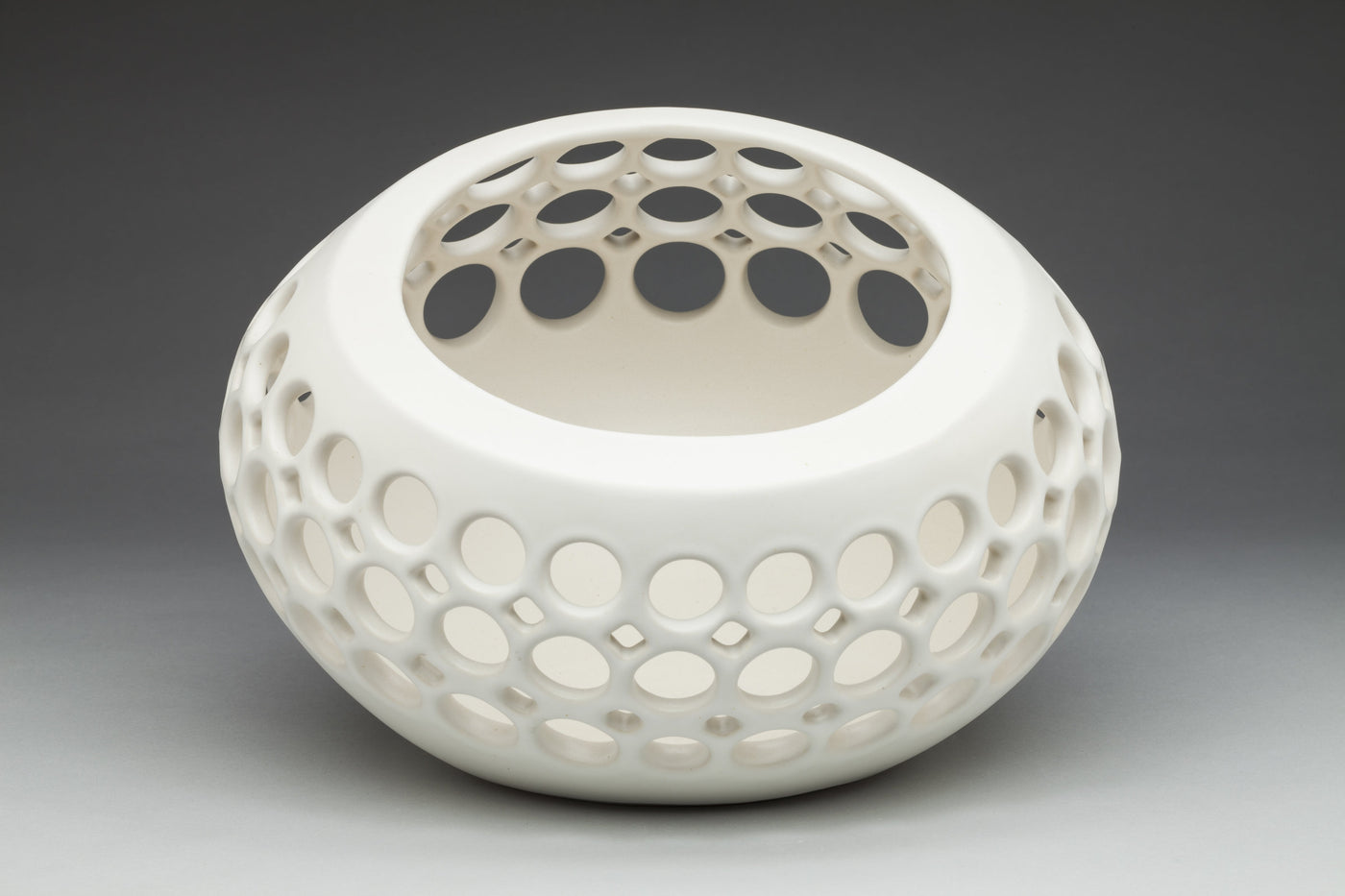 Off-Kilter Pierced Bowl