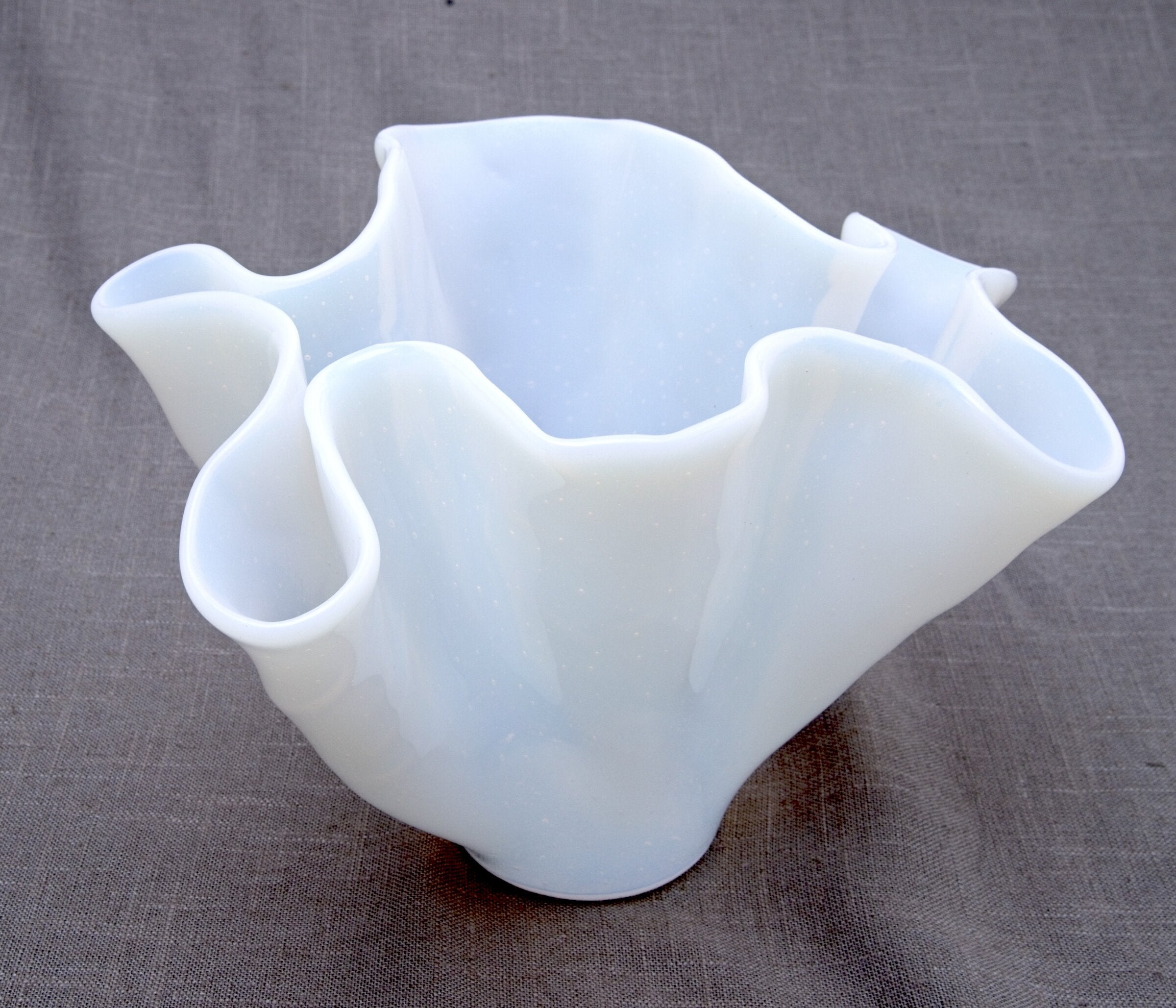 Milky White Vessel
