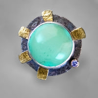 ound Turquoise Ring