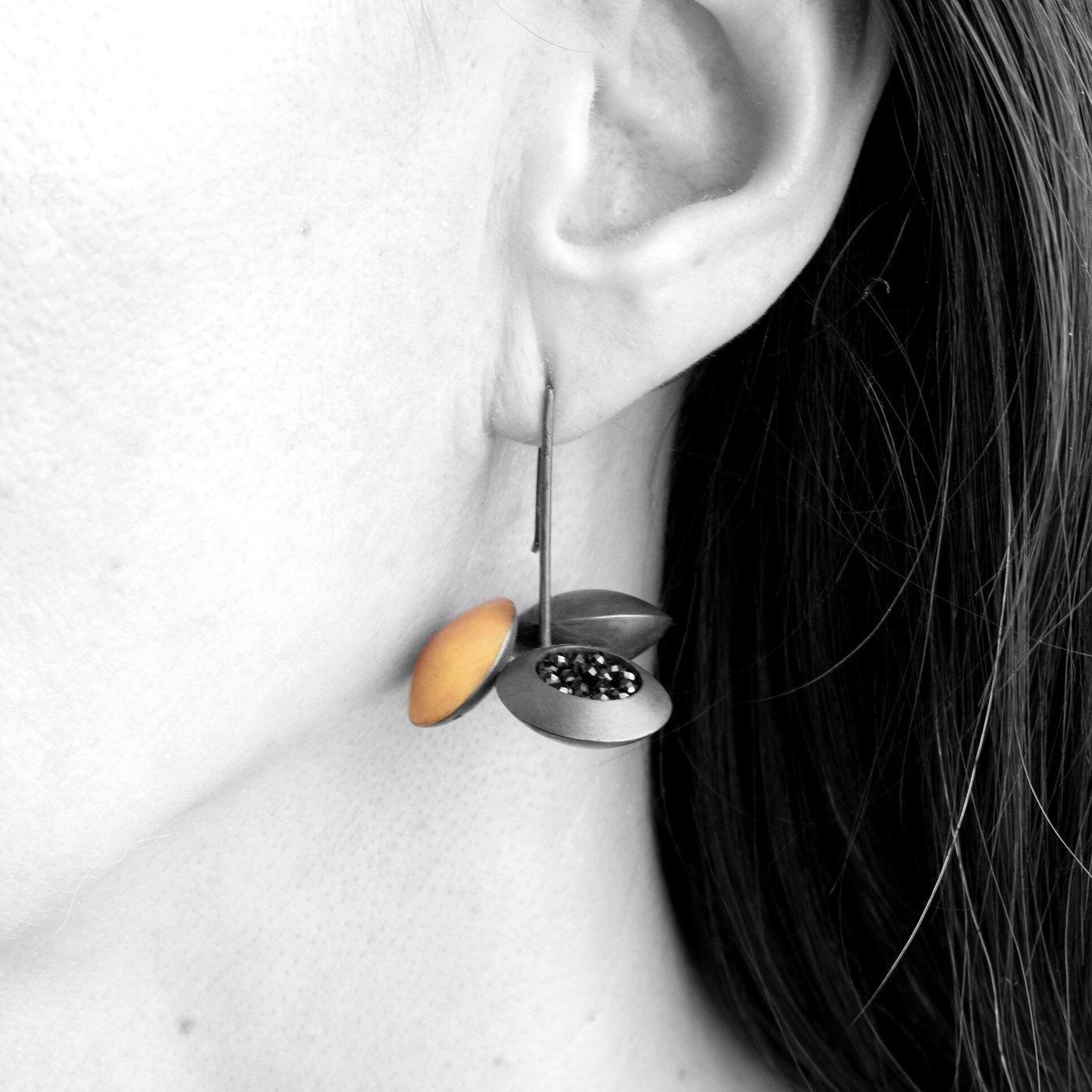 Lentil Trio Earrings