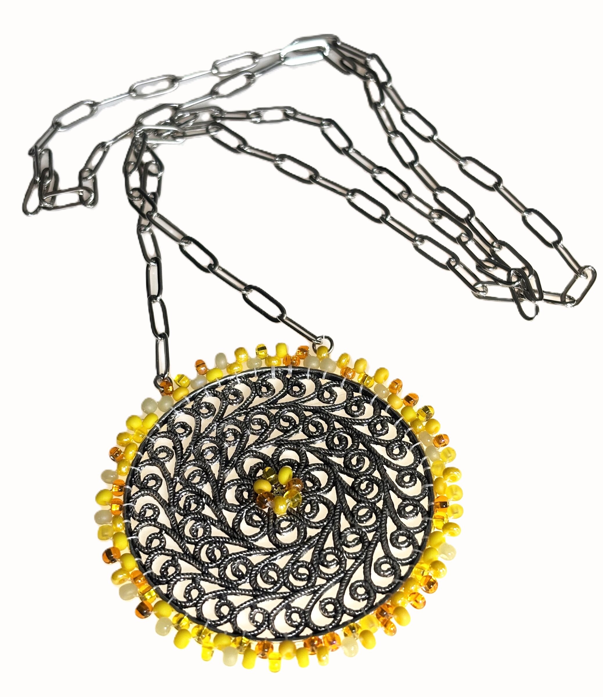 Sunshine Filigree Necklace