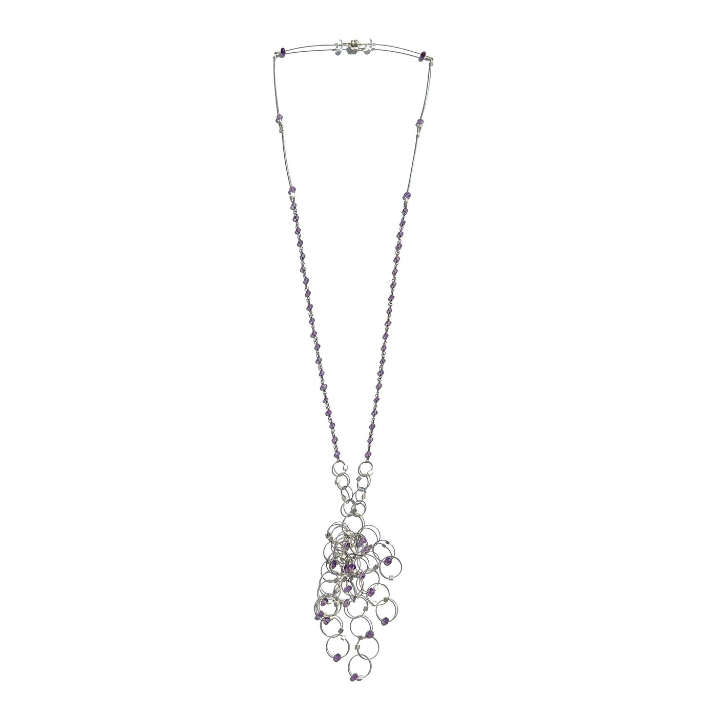 Interlock Tassel Necklace