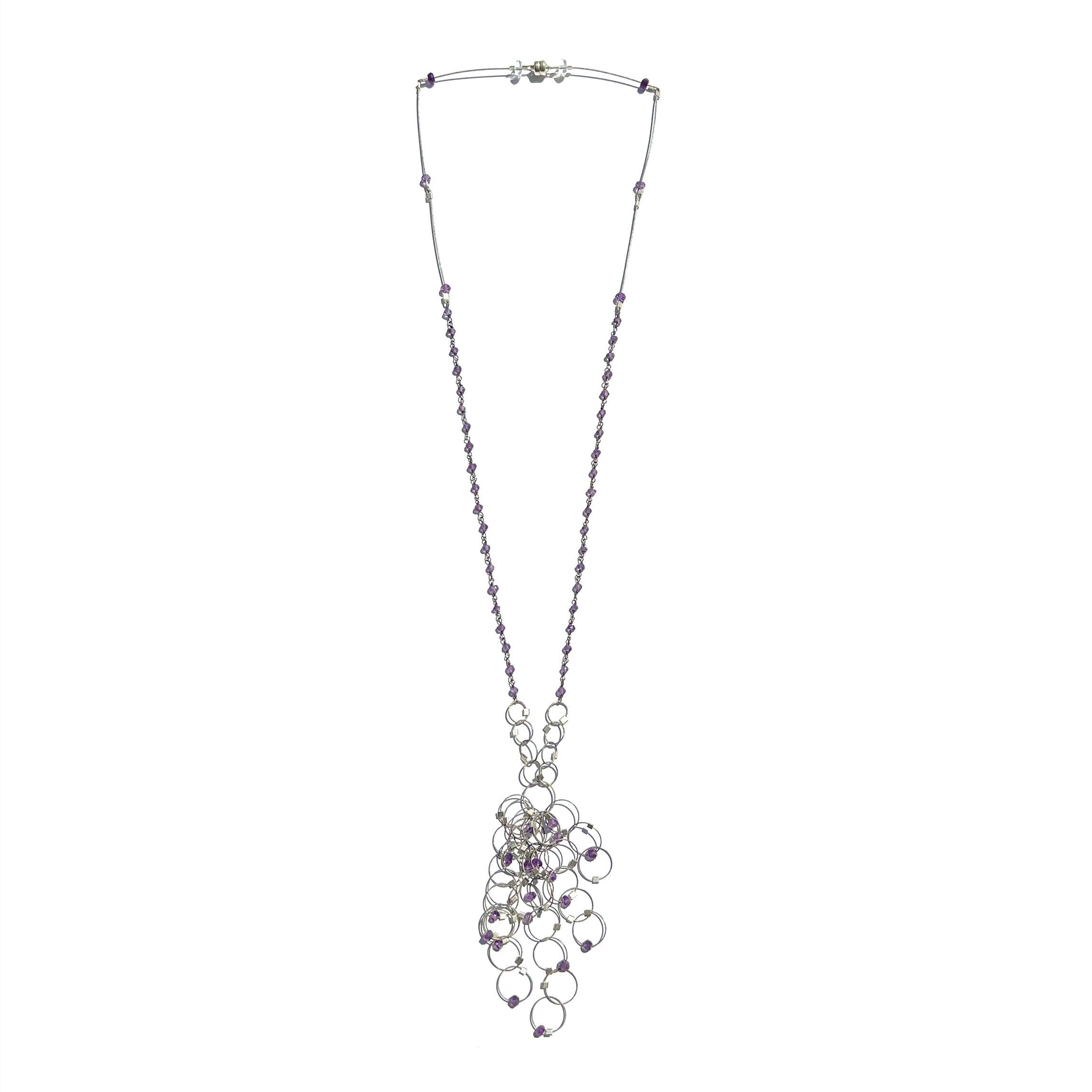 Interlock Tassel Necklace