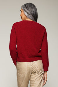 Brushed Boucle Cardigan