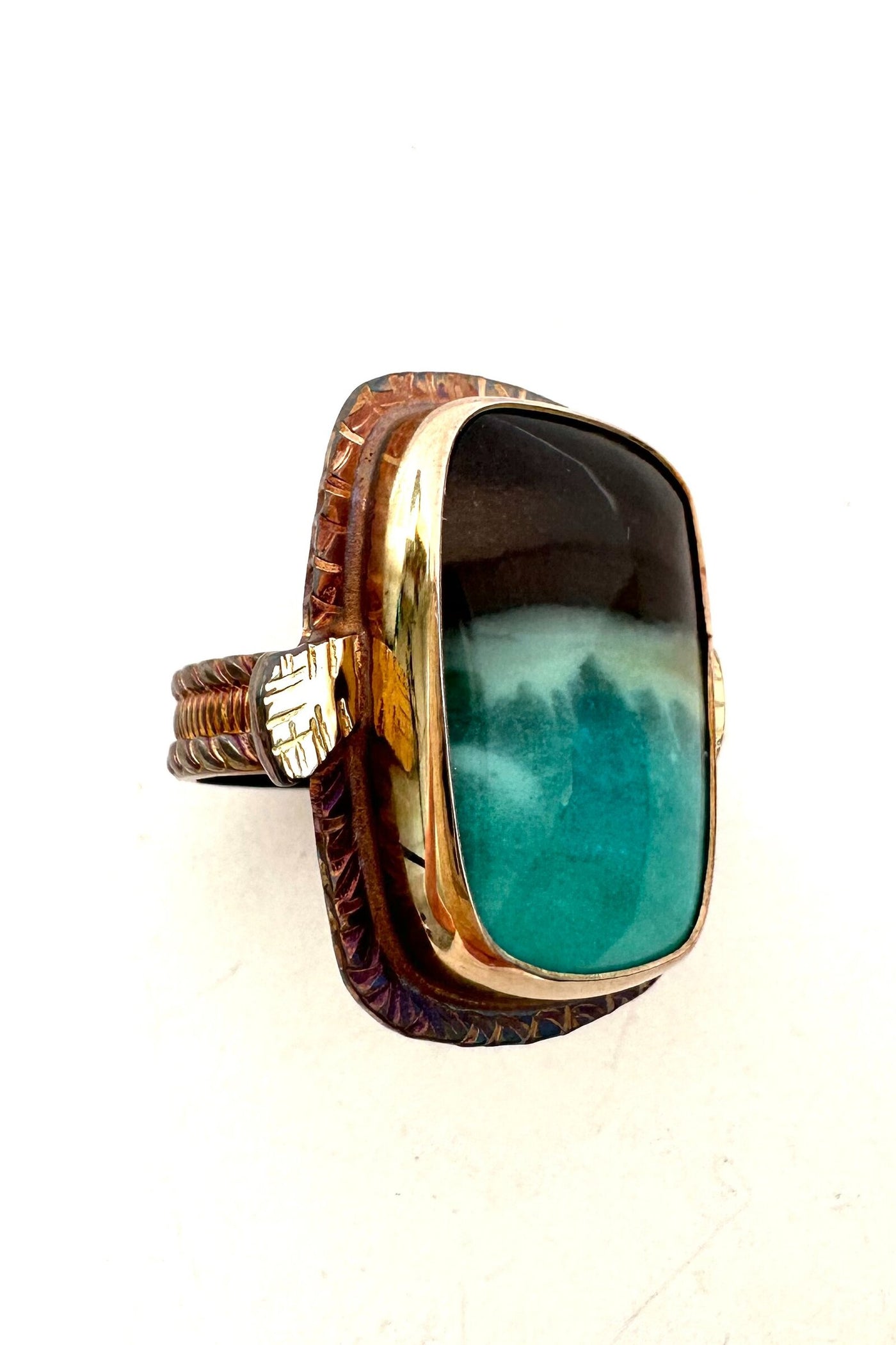 Frothing Waves Ring