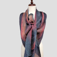 Silk Shibori Shawl