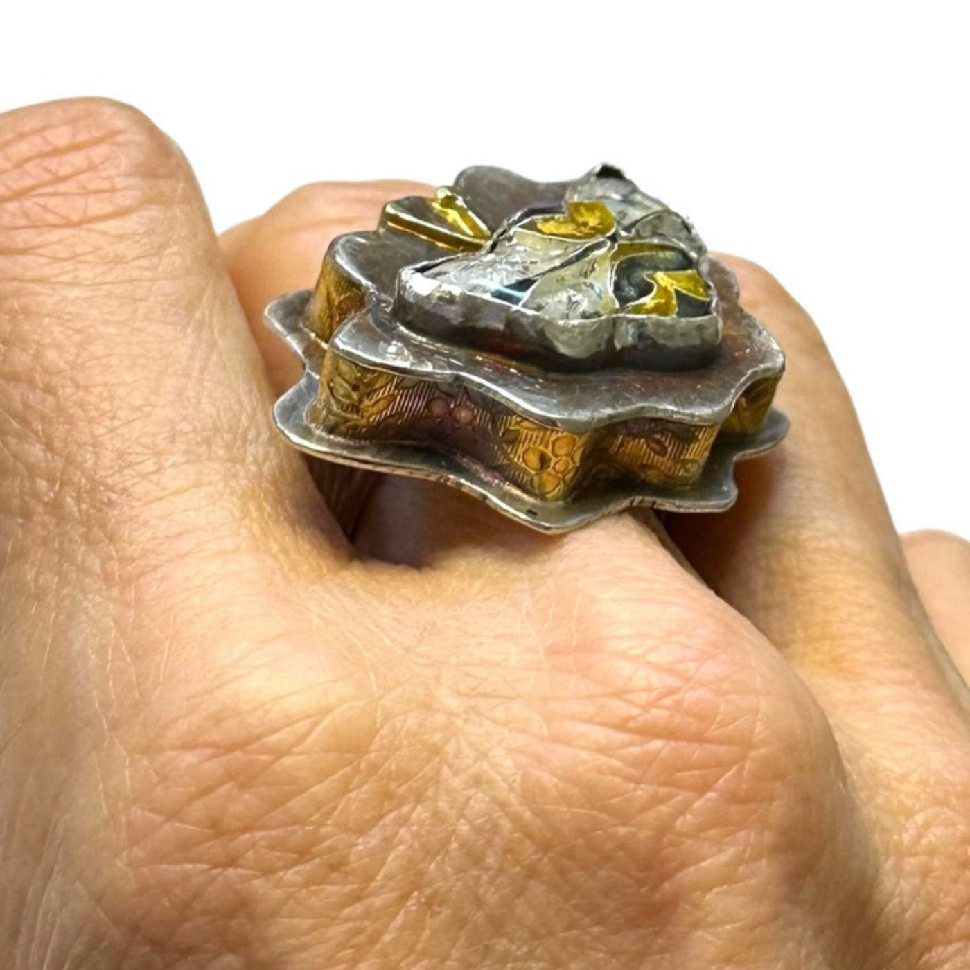 Bumblebee Statement Ring