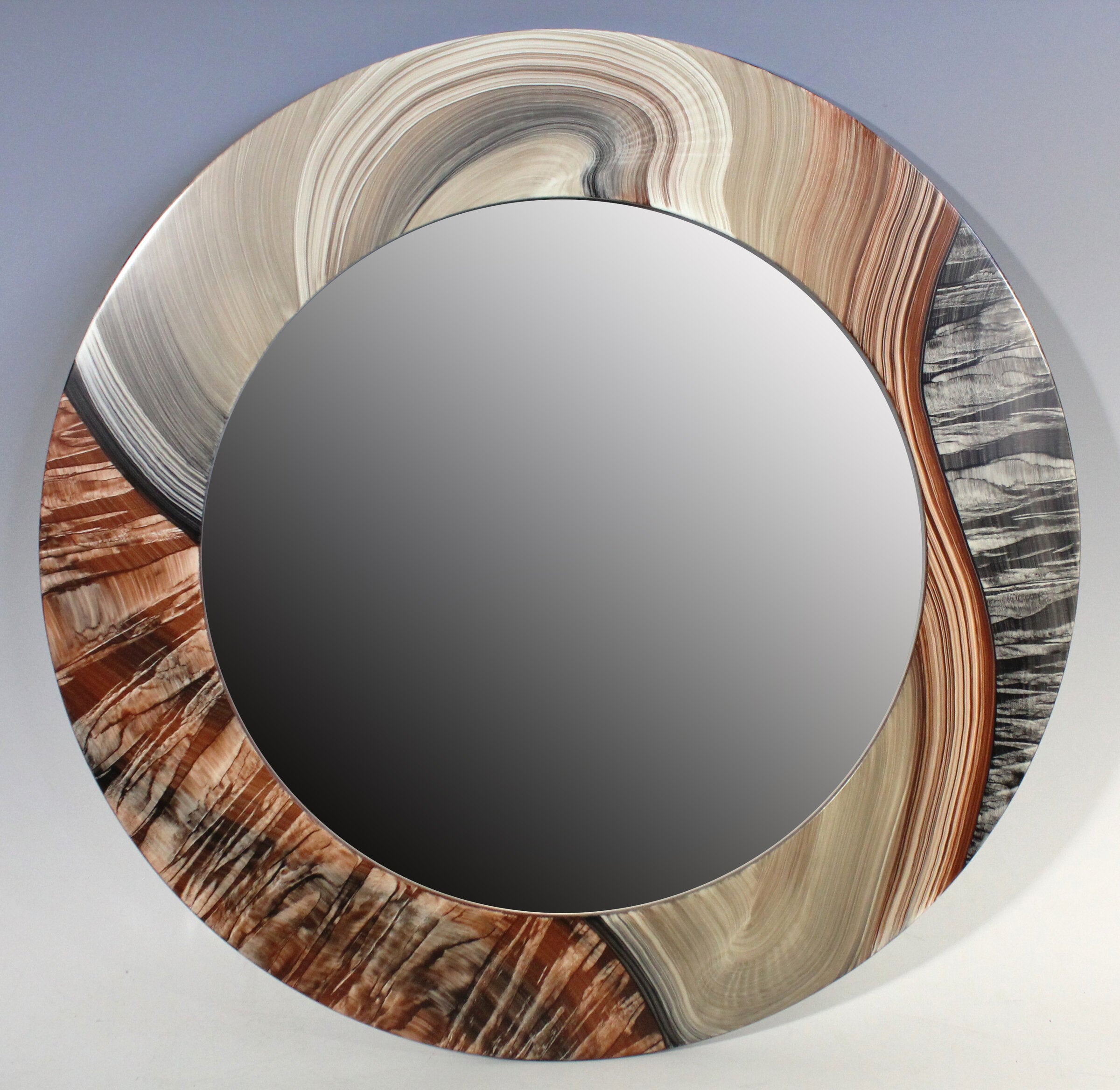 Fjord Round Mirror