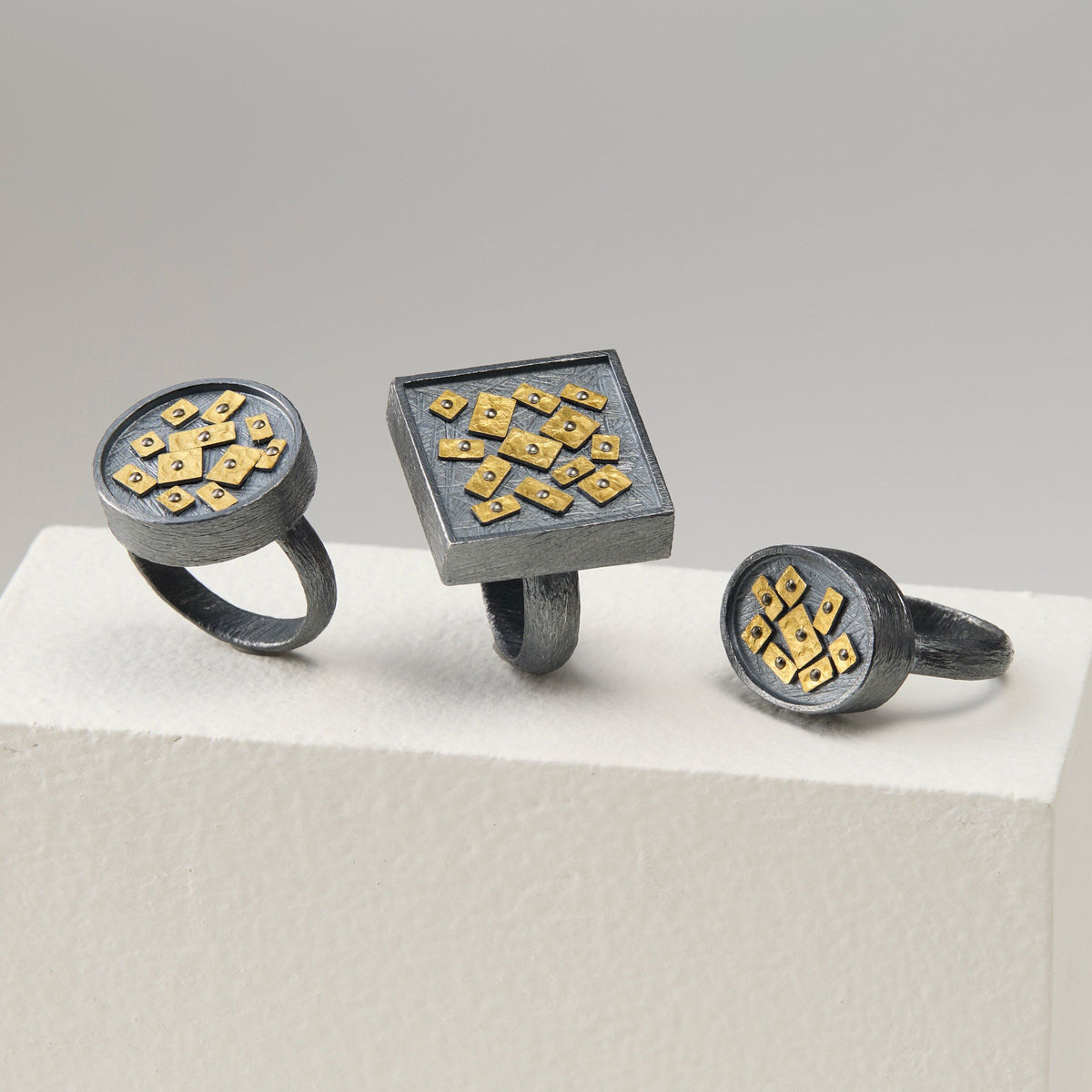 Circle, Square and Small Oval