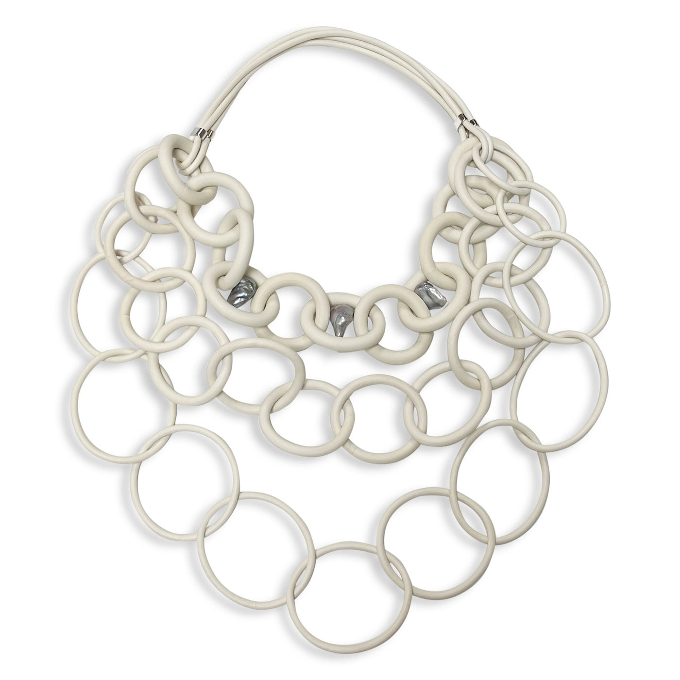 grey baroque pearls