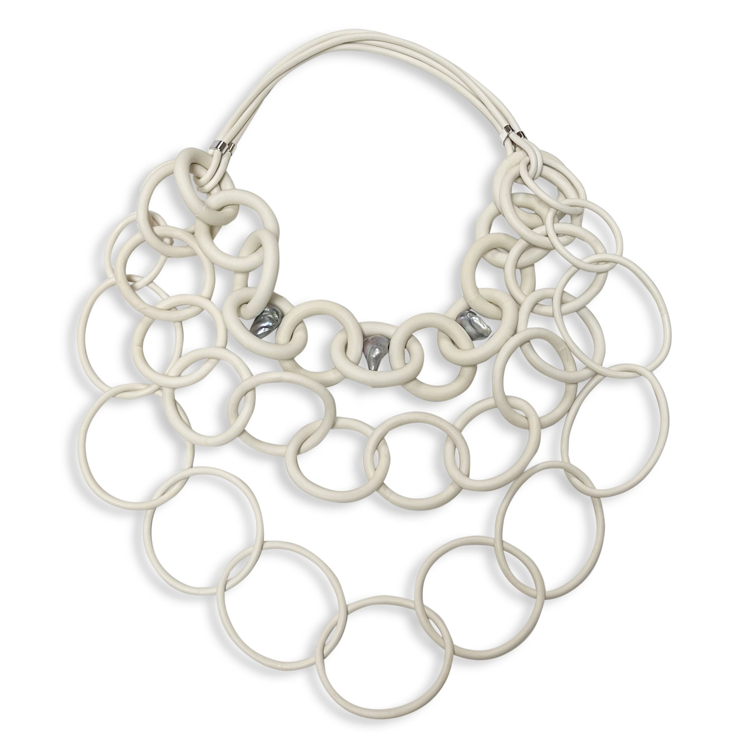 grey baroque pearls