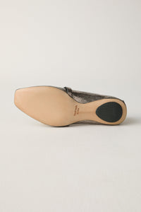 Crinkle Metallic Flat