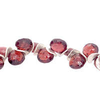 Garnet & Silver Signature Bracelet