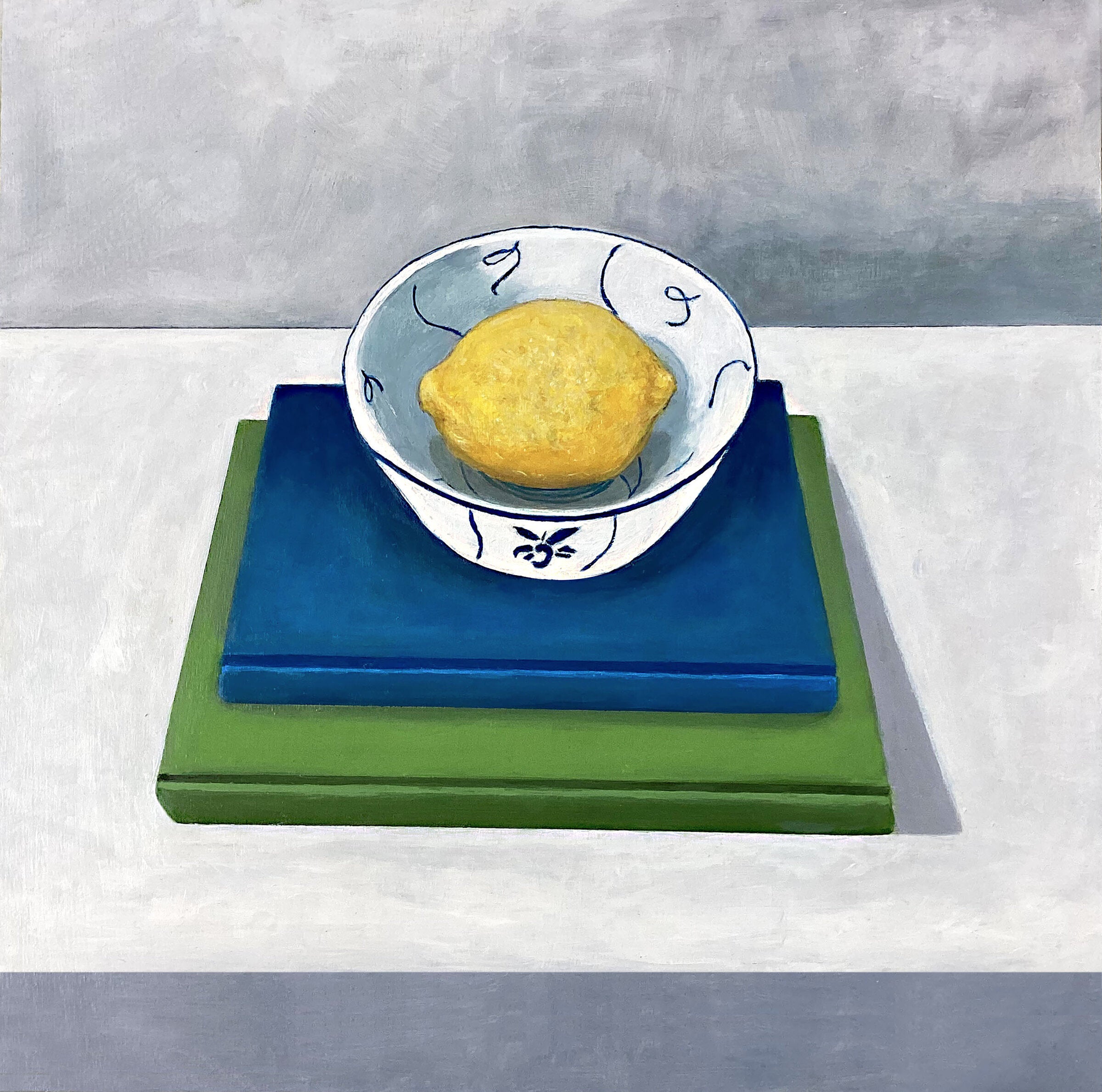 Lemon, Bowl and Books