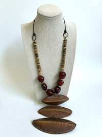 Long Triple Pod Necklace