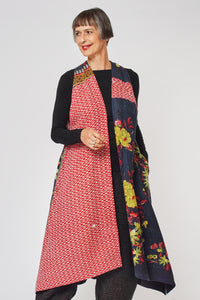 MMTS Holiday 2026 Back Pleated Maxi Vest