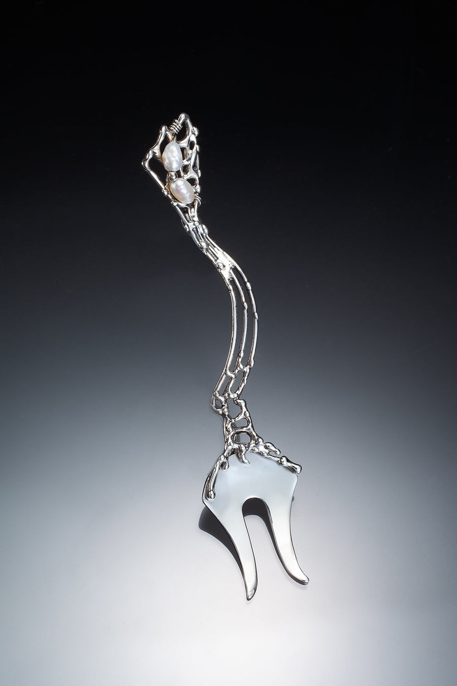 Ocean Wave Hors d'Oeuvre Fork | Photo by Ralph Gabriner