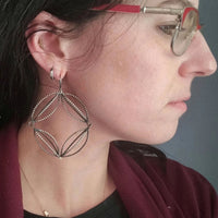 Seed Pod Statement Earrings