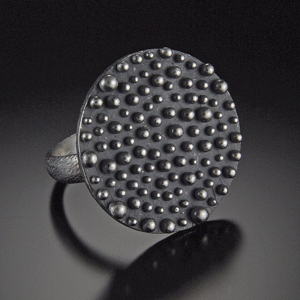 Bumpy Shield Ring