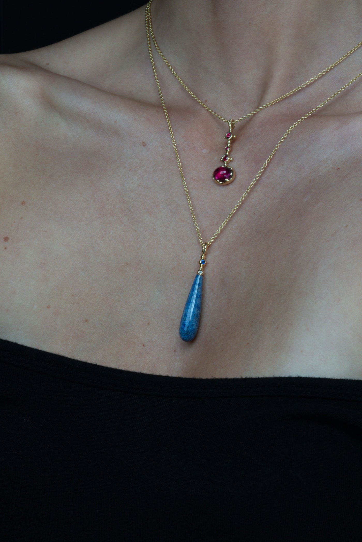 Sodalite Drop Pendant