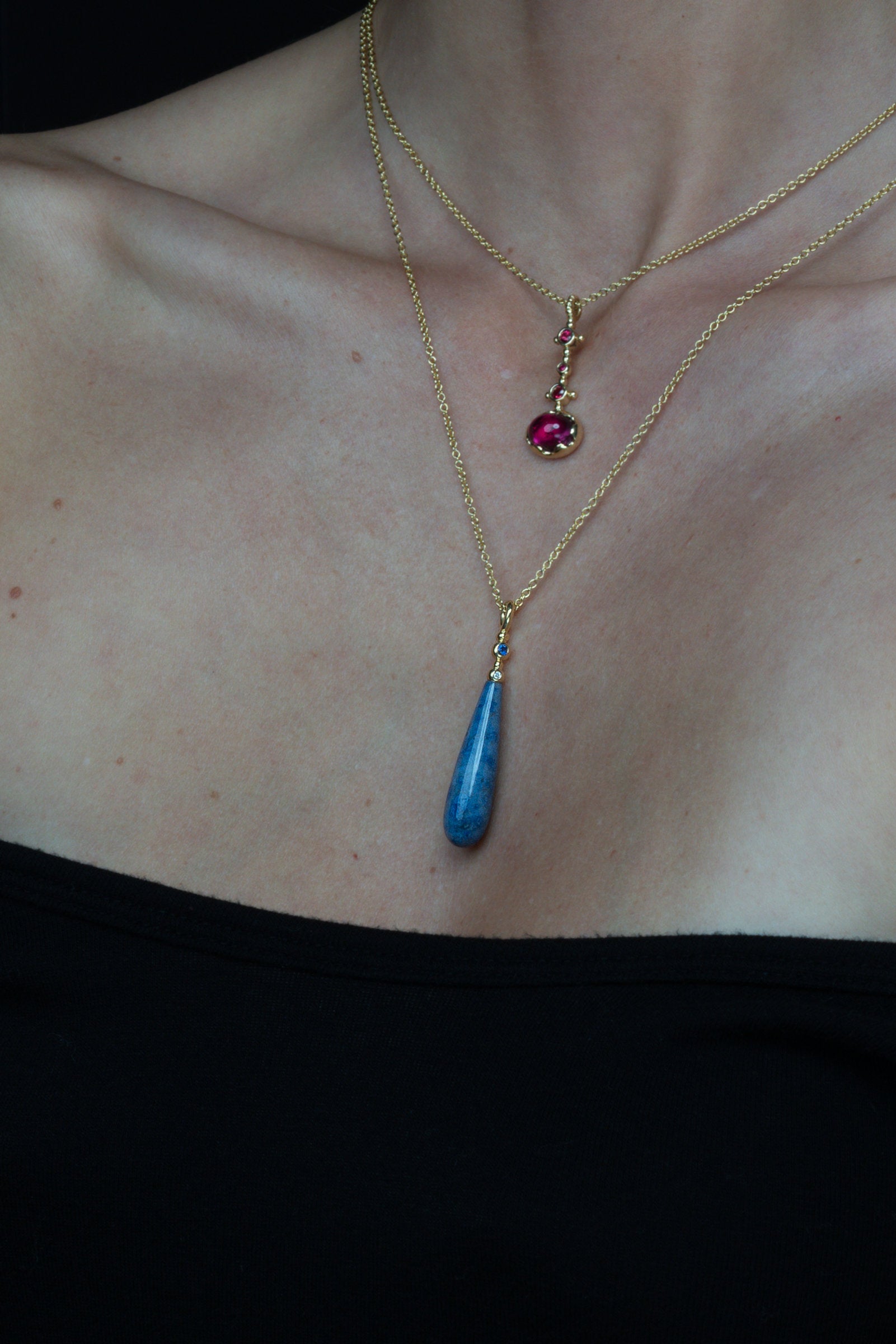 Sodalite Drop Pendant